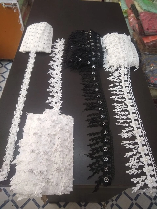 Top Thread  - white black 