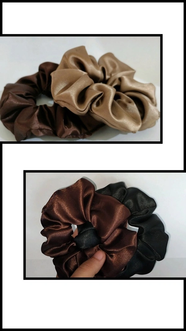 SATIN Scrunchie - Begie 🍁