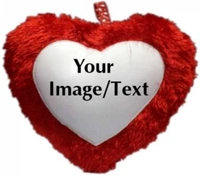 Heart Pillow /Cushion - 27 *38 cm, (Red,Blue,Yellow,Pink,White)