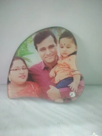 BL 20b Sublimation Glass photo frame - love