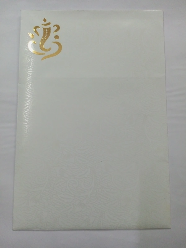 Marriage Card   - White