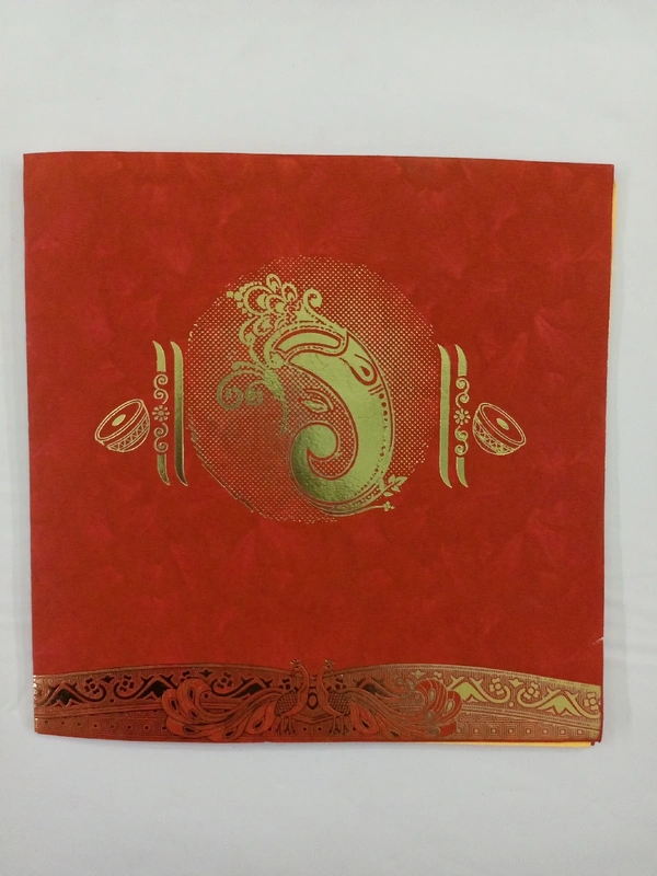 Marriage Card - Red