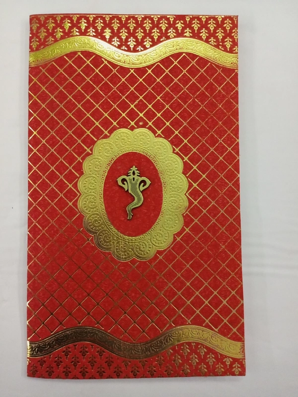 Marriage Card   - Red
