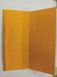 Invitation Marriage Card  - yellow