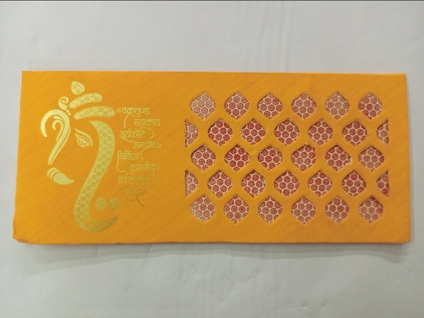 Marriage Card  - yellow