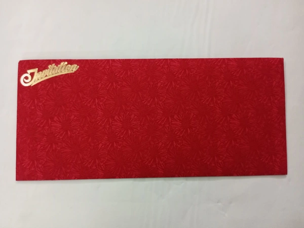 Invitation Marriage Card  - Red