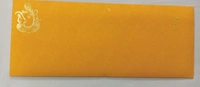 Five Fold Wedding Card  - Yellow