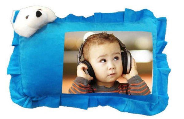 Teddy Pillow - Blue