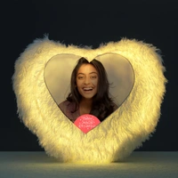 Led Pillow - White