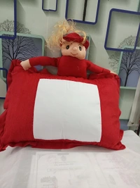 Teddy Pillow  - red