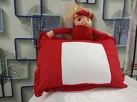 Teddy Pillow  - red