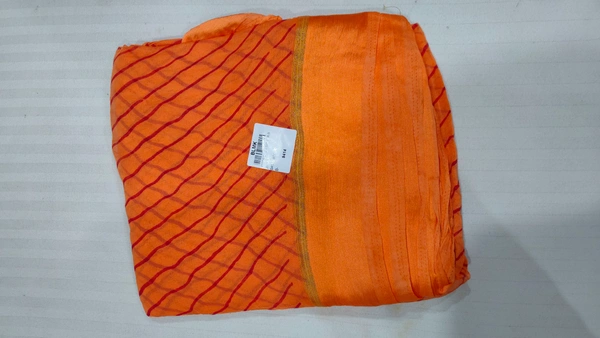 Lahriya Ciffon Saree - oreng