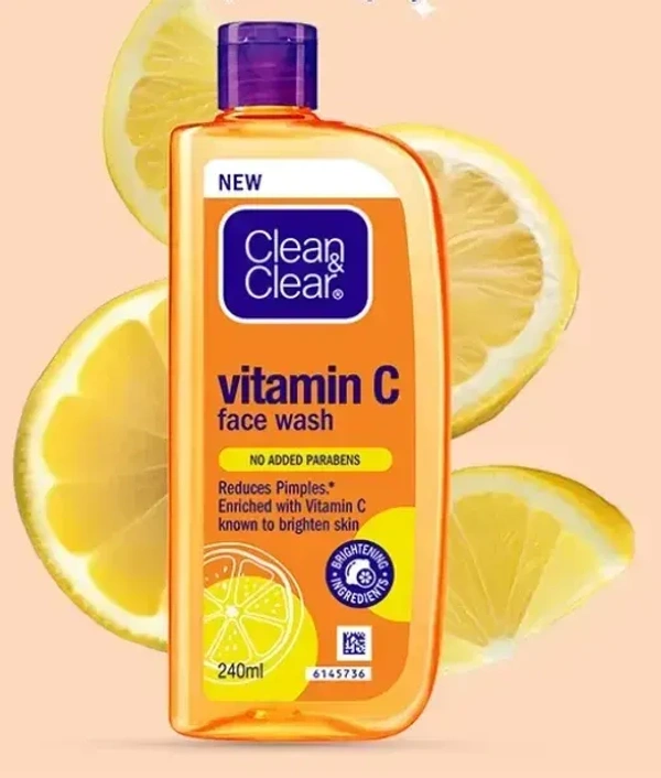 Clean & Clear Vitamin C Face Wash - 100ml