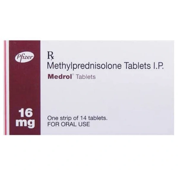 Medrol 16mg Tablet  - Prescription Required