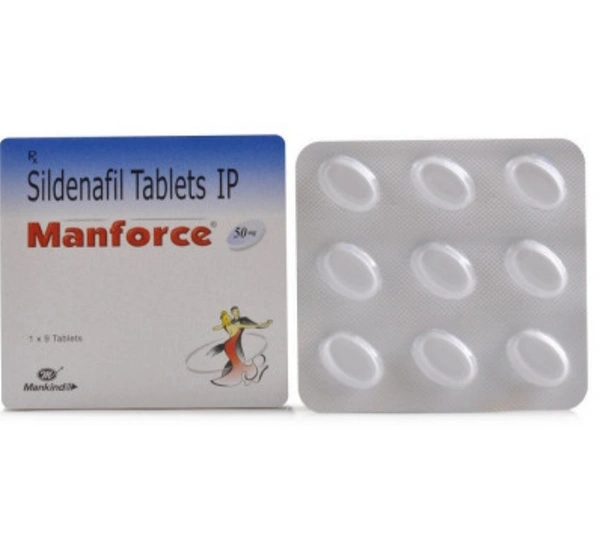 Manforce 50 mg Tablet 