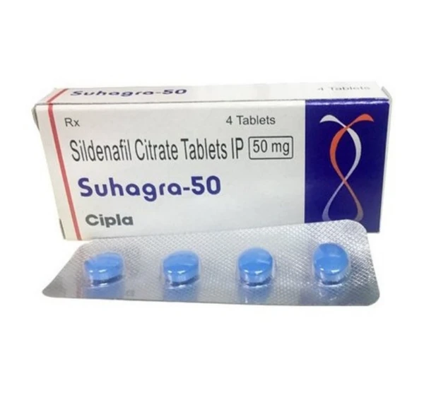 SUHAGRA 50MG TABLET 4's