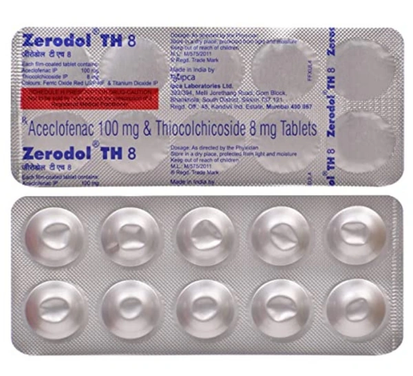 ZERODOL TH 8mg Tablet