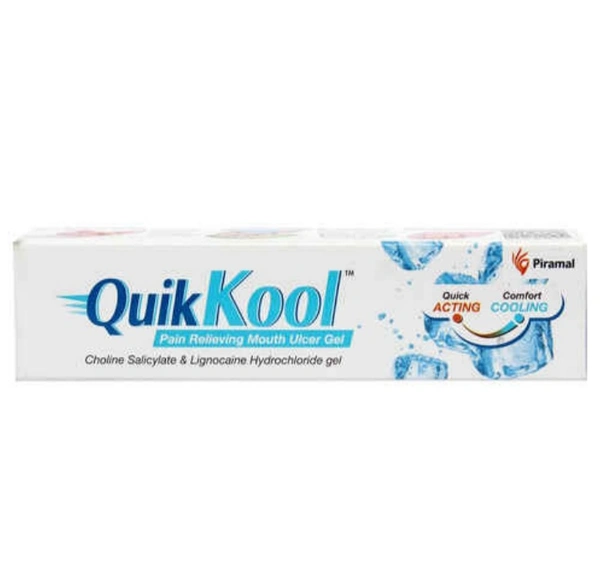 QUIK KOOL GEL mouth ulcer Gel 10gms