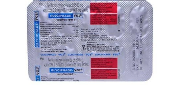 Glyciphage-VG1 Tablet  - Prescription Required