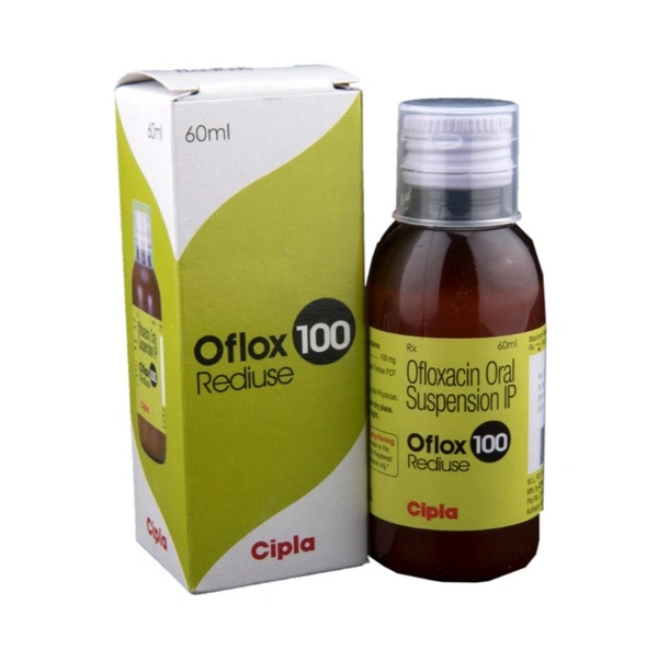 Oflox 100 Rediuse Oral Suspension  - Prescription Required