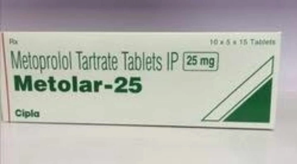 Metolar 25 Tablet  - Prescription Required