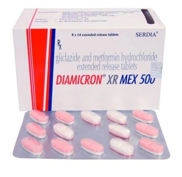 DIAMICRON XR MEX 500mg Tablet 14's 