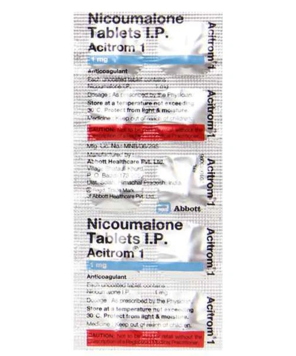 Acitrom 1 mg Tablet  - 