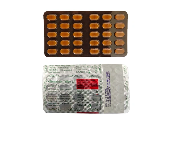 Amaryl 2mg Tablet - Prescription Required