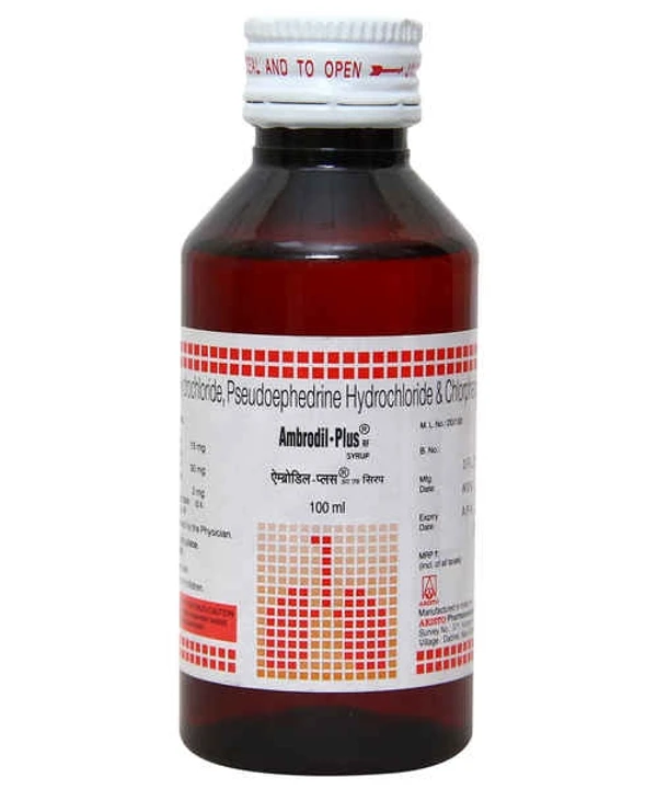 New Ambrodil Plus Syrup  - Prescription Required