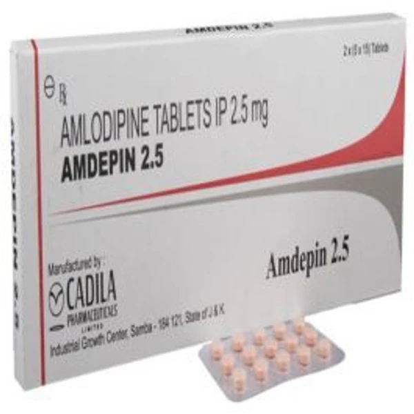 Amdepin 2.5 Tablet  - Prescription Required