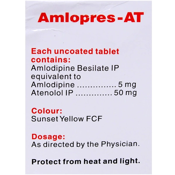 Amlopres AT Tablet  - Prescription Required