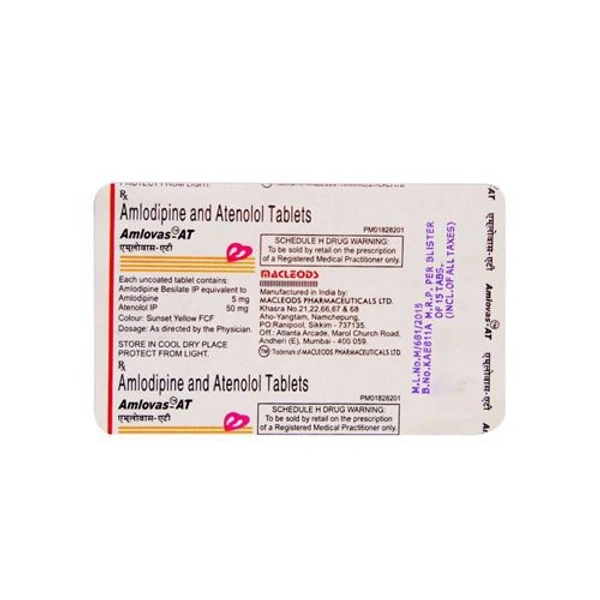 Amlovas-AT Tablet   - Prescription Required