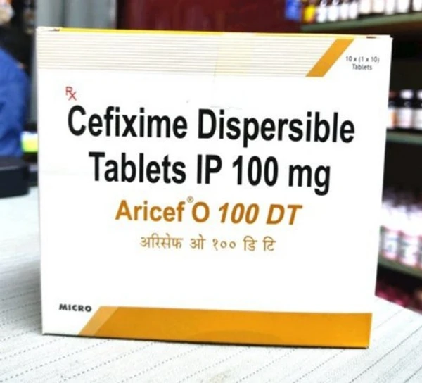 Aricef 100mg Tablet DT - Prescription Required