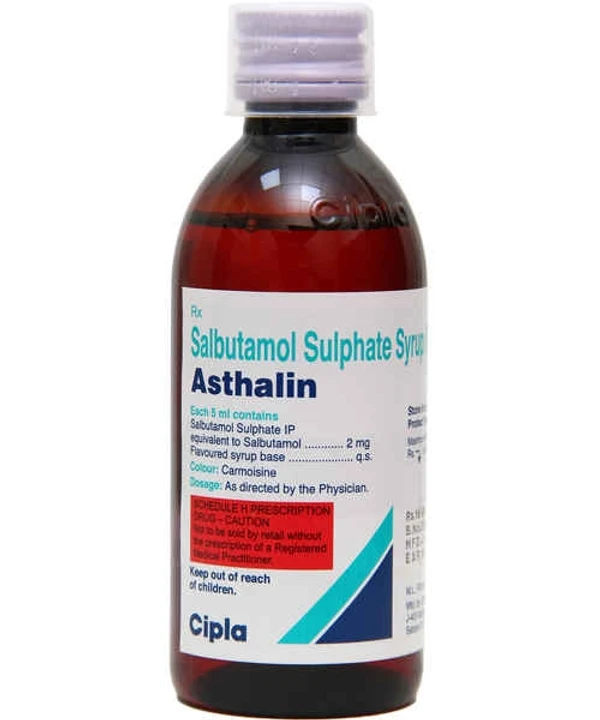 Asthalin Syrup  - Prescription Required