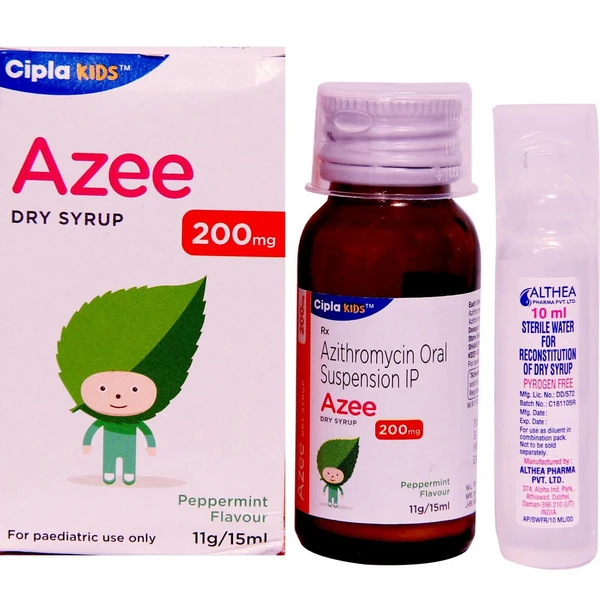 Azee 200mg Dry Syrup  - Prescription Required