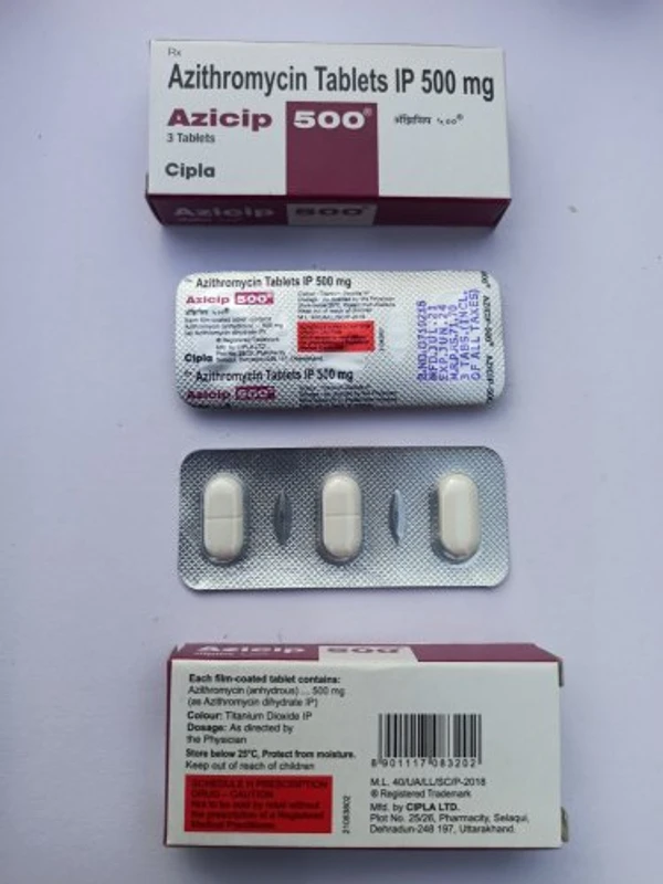 Azicip 500 Tablet  - Prescription Required