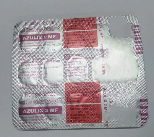 Azulix 1 MF Tablet  - Prescription Required