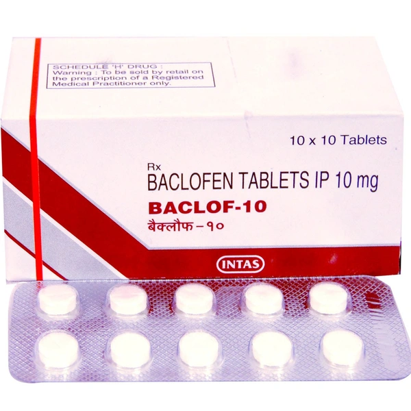 Baclof 10 Tablet  - Prescription Required