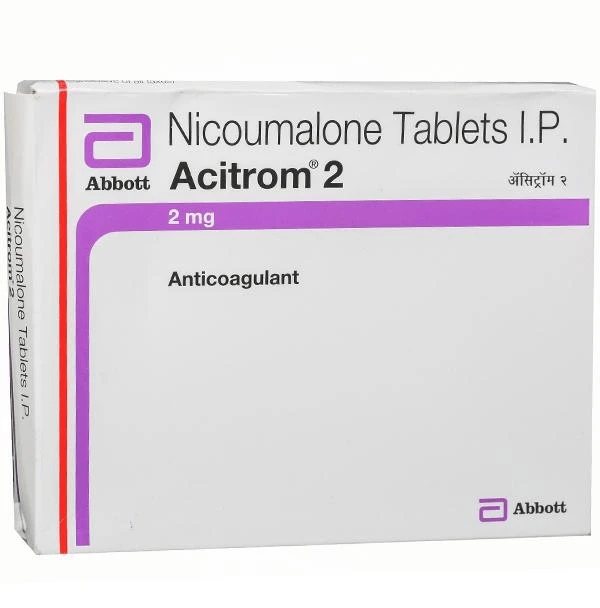 Acitrom 2 Tablet - Prescription Required