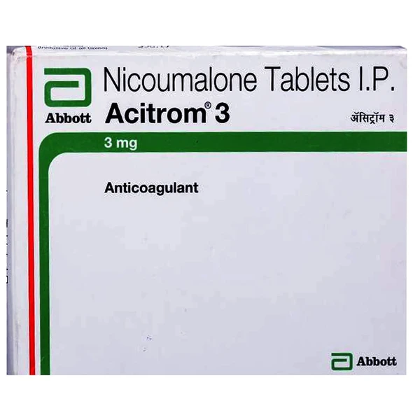 Acitrom 3 Tablet - Prescription Required