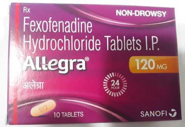 Allegra 120mg Tablet  - Prescription Required