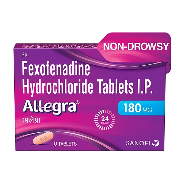 Allerga 180mg Tablet  - Prescription Required