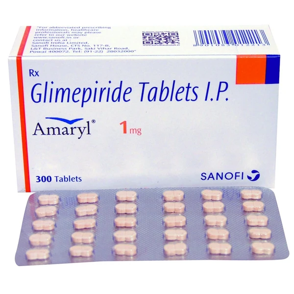 Amaryl 1mg Tablet   - Prescription Required