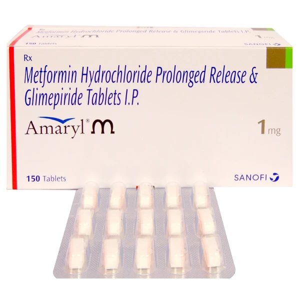 Amaryl M 1 mg Tablet PR - Prescription Required