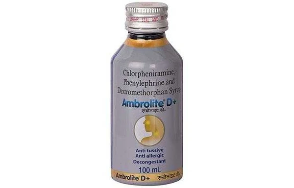 Ambrolite D syrup  - Prescription Syrup