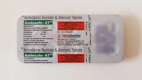 Amlosafe-AT Tablet  - Prescription Required