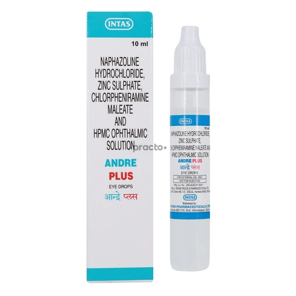 Andre Plus Eye Drops - Prescription Required