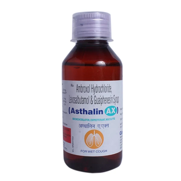 Asthalin AX Syrup - Prescription Required