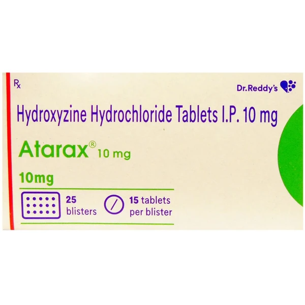 Atarax 10mg Tablet  - Prescription Required