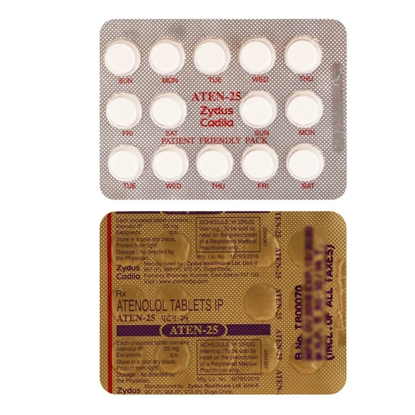 Aten 25 Tablet  - Prescription Required